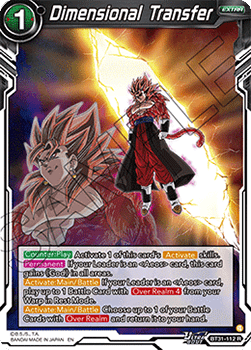 Dimensional Transfer