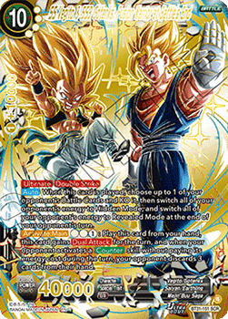 SS Vegito & SS3 Gotenks, Fusion Warrior at Battle's End (V.1 - Secret Rare)