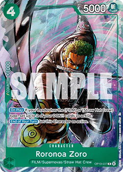 Roronoa Zoro (OP13-037) (V.1)