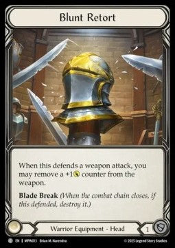 Blunt Retort (Cold Foil)