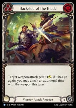 Backside of the Blade (Rainbow Foil)