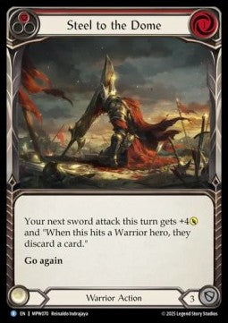 Steel to the Dome (Rainbow Foil)