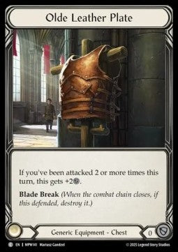 Olde Leather Plate (Regular)