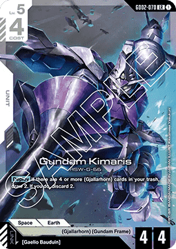 Gundam Kimaris (GD02-070) (V.1 - Legendary Rare)