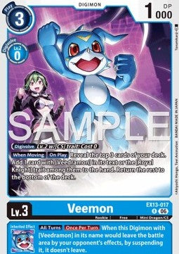 Veemon (EX13-017) (V.1)