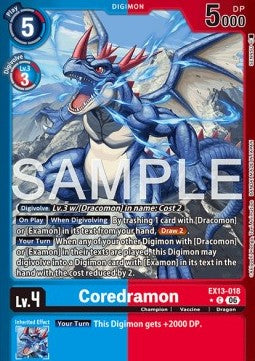 Coredramon (EX13-018) (V.2)