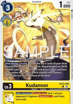 Kudamon (EX13-026) (V.1)