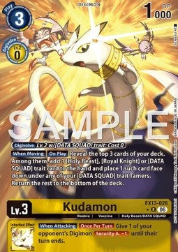 Kudamon (EX13-026) (V.2)