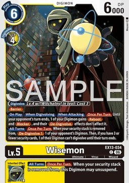 Wisemon (EX13-034) (V.1)