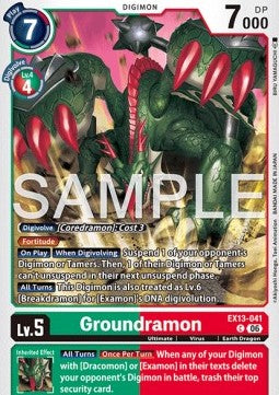 Groundramon (EX13-041) (V.1)