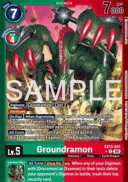 Groundramon (EX13-041) (V.2)