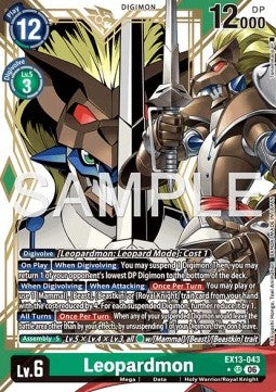 Leopardmon (EX13-043) (V.2)