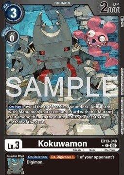 Kokuwamon (EX13-046) (V.2)