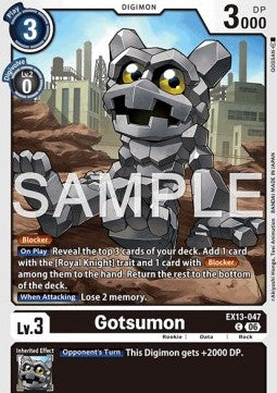 Gotsumon (EX13-047) (V.1)