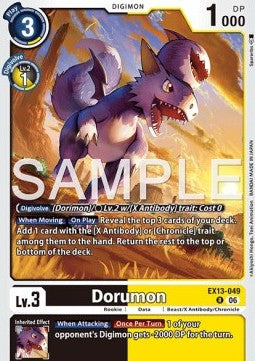 Dorumon (EX13-049) (V.1)