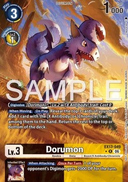 Dorumon (EX13-049) (V.2)