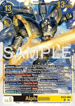Alphamon (EX13-060) (V.1)