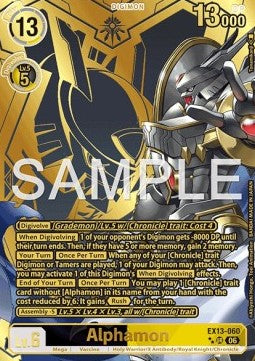 Alphamon (EX13-060) (V.3)